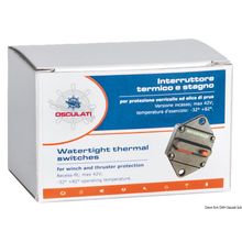 Osculati Built-in thermal switch 120 A, 02.750.12