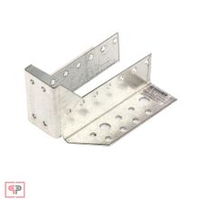 СИБРТЕХ Опора бруса раскрытая, 2 мм, OBR R-40 х 145 х 76 мм, цинк Россия Сибртех