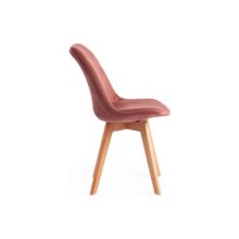 Tetchair Стул TULIP SOFT (mod. 74), коралловый (HLR 44) натуральный