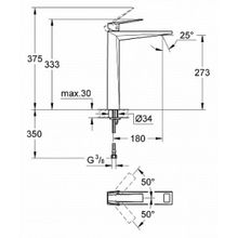 Смеситель Grohe Allure Brilliant 23114000 для раковины