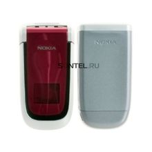 Корпус Class A-A-A Nokia 2660 красный серебро