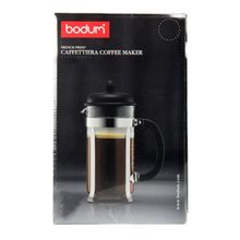 Френч-пресс черный Bodum Caffetiera 0,35л