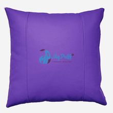MyPuff Декоративная подушка, из экокожи, цв. Фиолетовый: pil_285