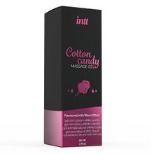 Массажный гель с согревающим эффектом INTT Cotton Candy 30мл