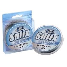 Шнур Ice Braid Steel Gray, 50м, 0.12мм, 12lb Sufix