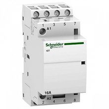 Модульный контактор  iCT 4P 16А 400 24В AC |  код.  A9C22114 |  Schneider Electric