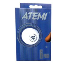 Мячи для настольного тенниса Atemi 1* оранжевый