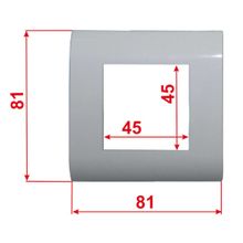 LAN-FR45x45-IV	Пластиковая накладка на цоколь, 45х45, бежевый