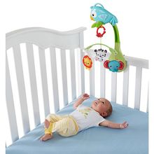 Fisher Price (MATTEL) Mattel Fisher-Price CHR11 Фишер Прайс Мобиль 3в1 "Друзья из тропического леса" CHR11