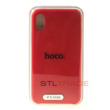 Накладка HOCO Pure series protective case для iPhone X, красный