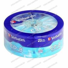 Диск Verbatim CD-R 700MB 52X Bulk (25)