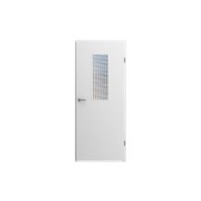 Дверь металлическая противопожарная одностворчатая остекленная EIS-60 2100х1000