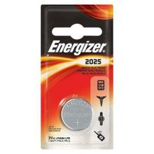 Батарейка CR2025 Energizer, 1 шт, блистер