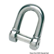 Osculati Anchor shackle AISI 316 8 mm, 01.080.08