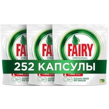 Fairy Original All in One Lemon 252 капсулы