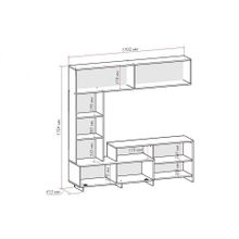 Стенка для гостиной Берген-01
