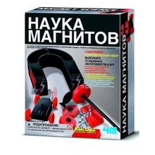 Набор для экспериментов для детей Наука магнитов 4М