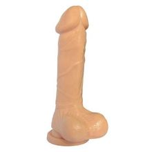 Howells Телесный фаллоимитатор 8 Inch Carved DIldo - 22 см. (телесный)