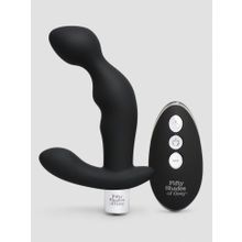 Черный вибромассажер простаты Relentless Vibrations Remote Prostate Vibrator - 15,2 см. (225155)