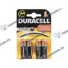 Батарейка Duracell "LR6 MN1500" 1.5В AA (4шт. уп.) (ret) [128972]