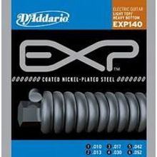 EXP140 COATED NICKEL Струны для электрогитары Light Top Heavy Bottom 10-52 D`Addario