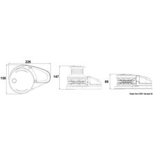 Osculati VX2 GO 12 V 700 W 8 mm, 02.593.08