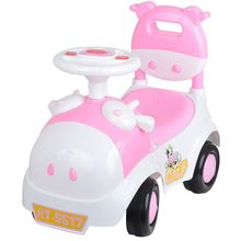 Toysmax каталка Коровка розовая