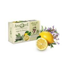 Мыло оливковое с шалфеем и лимоном Aphrodite 100г