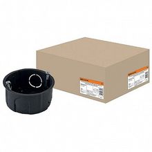 Установочная коробка СП D65х25мм²  саморезы, стыковочные узлы, IP20 |  код. SQ1402-1103 |  TDM