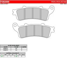 FERODO Тормозные колодки FERODO FDB2098P