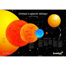 (RU) Постер Levenhuk «Солнце и другие звезды»