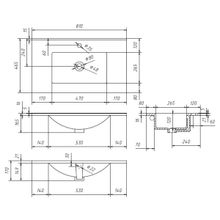 Am.Pm Мебель для ванной Spirit 80 белый глянец