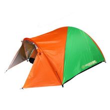 Палатка кемпинговая 3-местная 2-слойная Kama ТУРИСТ МАСТЕР, цвет серо-голубой ,  (200+80)*210*130