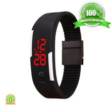 Силиконовые часы Sport, красный