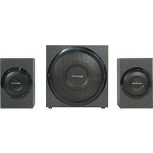 Колонки Microlab M110    чёрный    (2x5W +Subwoofer 2.5W дерево)