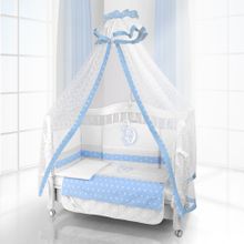 КПБ Beatrice Bambini Unico Stella (3 предмета) - bianco blu