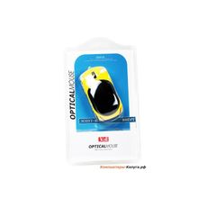 Мышь оптическая KART MICE III Yellow USB