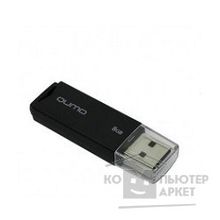 Qumo USB 2.0  8GB Tropic Black QM8GUD-TRP-Black