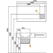 Зеркало Акватон Отель 127, 1A107802OT010