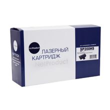 Картридж NetProduct (N-SP200HS) для Ricoh Aficio SP200N SP202SN SP203SFN, 2,6K