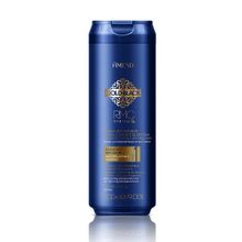 Шампунь для восстановления поврежденных волос с Кератином Amend Capillary Mass & Keratin Repositioning Shampoo Gold Black RMC System Q+ 300мл