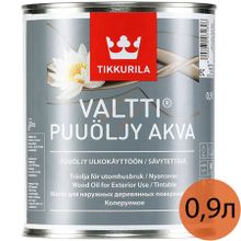 ТИККУРИЛА Валтти Пуйоли Аква масло по дереву (0,9л)   TIKKURILA Valtti Puuoljy Akva масло для наружных деревянных поверхностей (0,9л)