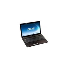 Ноутбук Asus K53Br (AMD E-Series Dual-Core 1650 MHz (E-450) 2048 Mb DDR3-1333MHz 320 Gb (5400 rpm), SATA DVD RW (DL) 15.6" LED WXGA (1366x768) Зеркальный AMD Radeon HD 7470M Microsoft Windows 7 Home Basic 64bit)