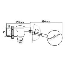 Поплавковый клапан 1"