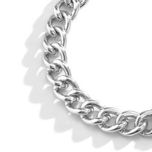 Колье-цепь под серебро (арт. 83508-9)