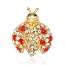 Брошь "Божья коровка" (арт. 60589-9529)