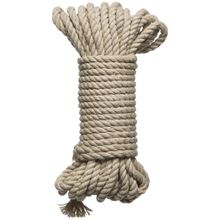 Doc Johnson Бондажная пеньковая верёвка Kink Bind   Tie Hemp Bondage Rope 30 Ft - 9,1 м. (бежевый)