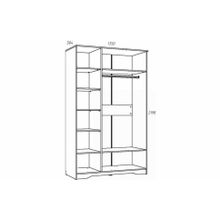 Сильва НМ 040.33 Оливия Дуб Сонома белое дерево