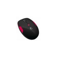 Мышь Logitech Wireless Mouse M345, Fire Red,