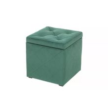Мебельстория Пуф Ромби-2Т зеленый велюр ID - 310759